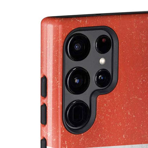 Yemen Flag Distressed Galaxy S22 Ultra Pro Case